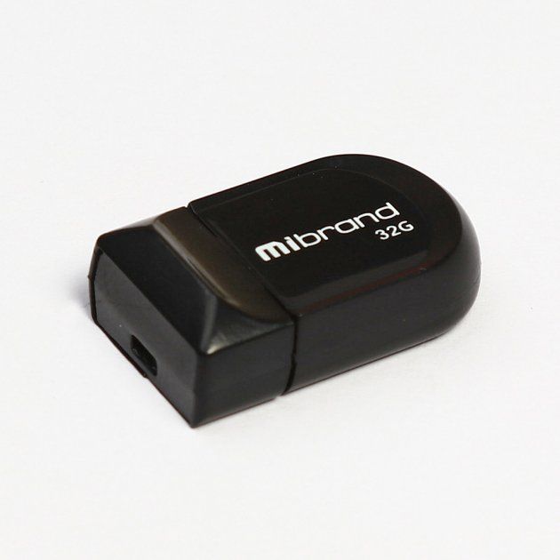Флеш-пам'ять Mibrand Scorpio 32Gb Black USB2.0 | Купити в інтернет магазині