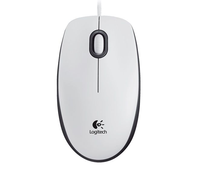Миша Logitech M100 Optical USB Mouse White | Купити в інтернет магазині