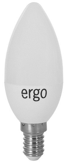 Світлодіодна LED лампа Ergo E14 5W 4100K, C37 (нейтральний)