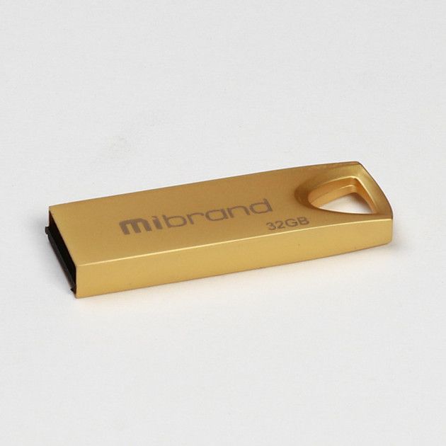 Флеш-пам'ять Mibrand Taipan 32Gb Gold USB2.0 | Купити в інтернет магазині