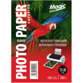 Фото Magic 13x18 (100л) 200г/м2 Глянцевая фотобумага купить в MAK.trade