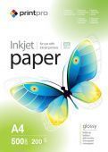 Фото PrintPro A4 (500л) 200г/м2 глянцевая фотобумага купить в MAK.trade