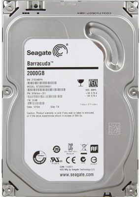 Жорсткий диск 2Тb Seagate Barrakuda SATAIII, 7200 rpm 64Mb ST2000DM006 | Купити в інтернет магазині
