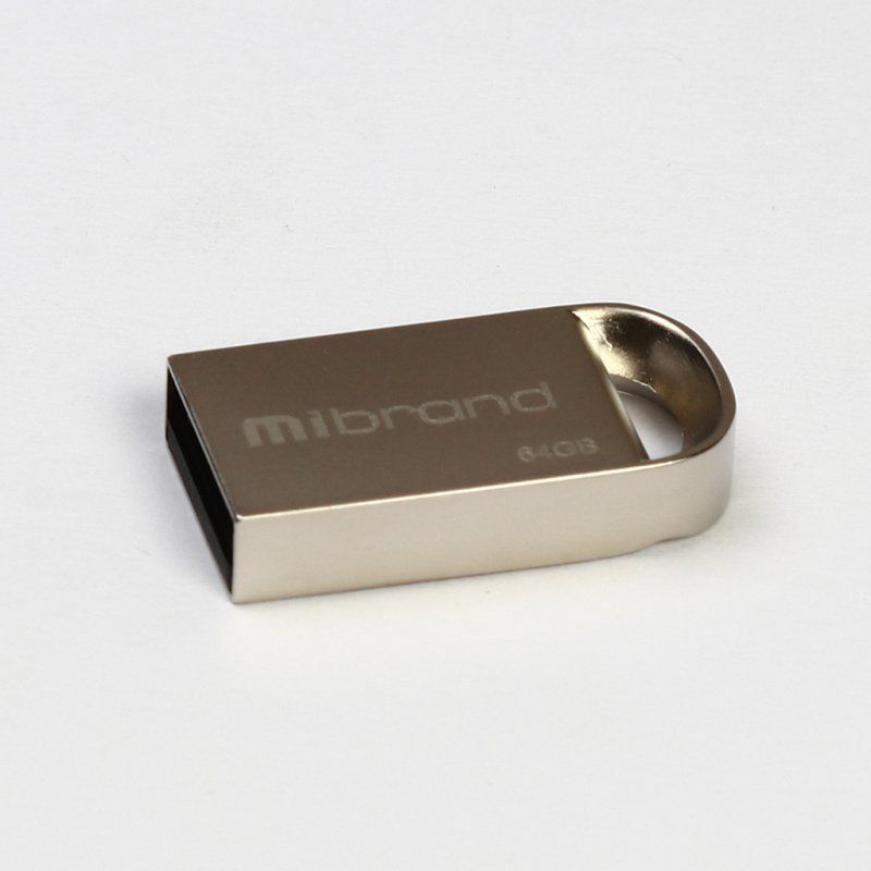 Флеш-пам'ять Mibrand Lynx 64Gb Silver USB2.0