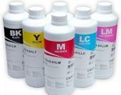 Фото Комплект чернил InkTec E0010 Epson P50/T50/R270/R290/PX660/ TX650 (B/C/LC/M/LM/Y) 6x1000г купить в MAK.trade