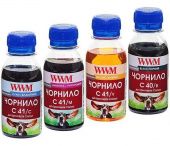 Фото Комплект чернил WWM C40/41 Canon IP1800/IP1900/MP160/ MP190/MP210 (B/C/M/Y) 4x100ml купить в MAK.trade