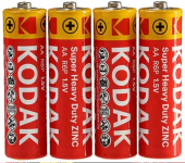 Фото Батарейка Kodak Extra Heavy Duty R6 (40шт/уп) АА купить в MAK.trade