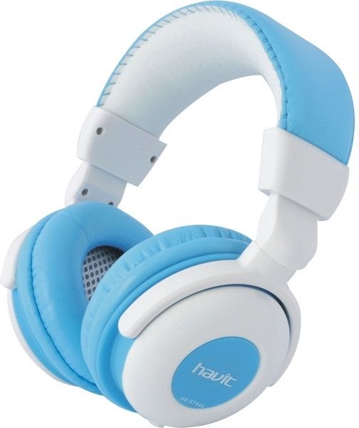 Навушники Havit HV-ST048 white/blue | Купити в інтернет магазині
