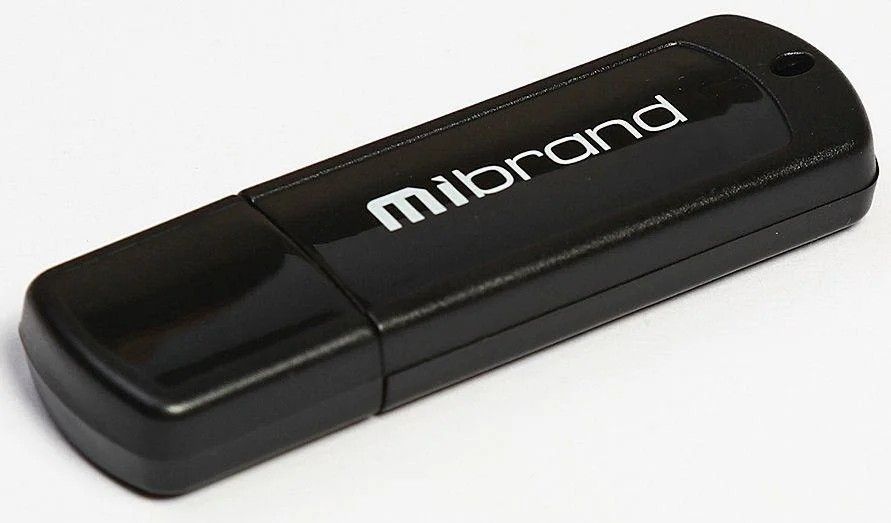 Флеш-пам'ять Mibrand Grizzly 32Gb Black USB2.0