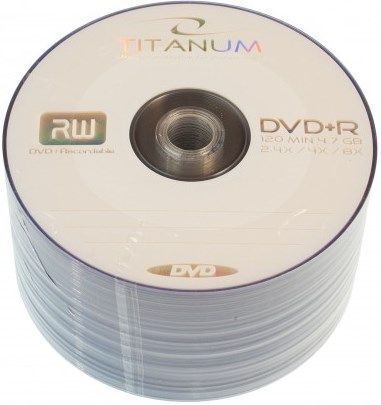 DVD+R Titanum 4,7Gb (bulk 50) 16x | Купити в інтернет магазині