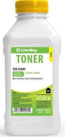 Тонер ColorWay (TCH-E500Y) Yellow 150g для HP CLJ Enterprise 500 Color M551
