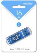 Фото Flash-память Smartbuy Glossy series Blue 16Gb USB 2.0 купить в MAK.trade
