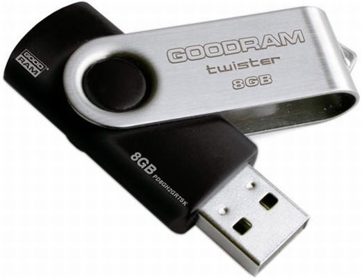Flash-пам'ять Goodram UTS2 8Gb USB 2.0 Black | Купити в інтернет магазині