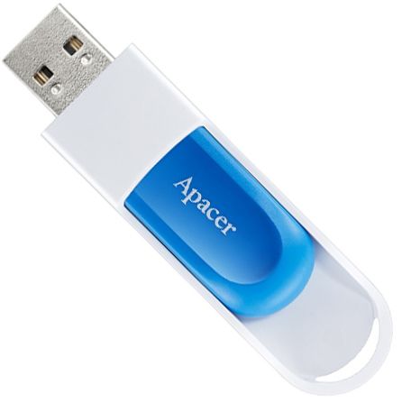 Flash-пам'ять Apacer AH23А 32Gb USB 2.0 White | Купити в інтернет магазині