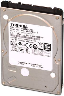 Жорсткий диск 1Tb Toshiba 2.5" MQ01ABD100 SATAII 5400 rpm 8Mb | Купити в інтернет магазині