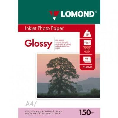Lomond A4 (50л) 150г/м2 глянсовий фотопапір