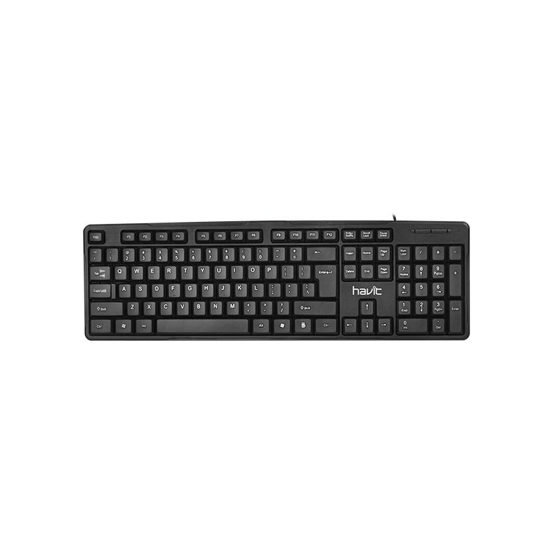 Клавіатура провідна HAVIT HV-KB430 USB Black | Купити в інтернет магазині
