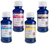 Фото Комплект чернил InkSystem Epson L110/L210/L355/SX130/ CX4300 (B/C/M/Y) 4x100ml купить в MAK.trade