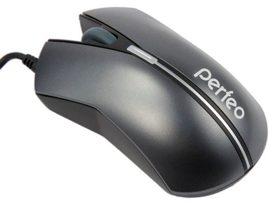 Миша Perfeo PF-12-OP-GR USB Gray | Купити в інтернет магазині