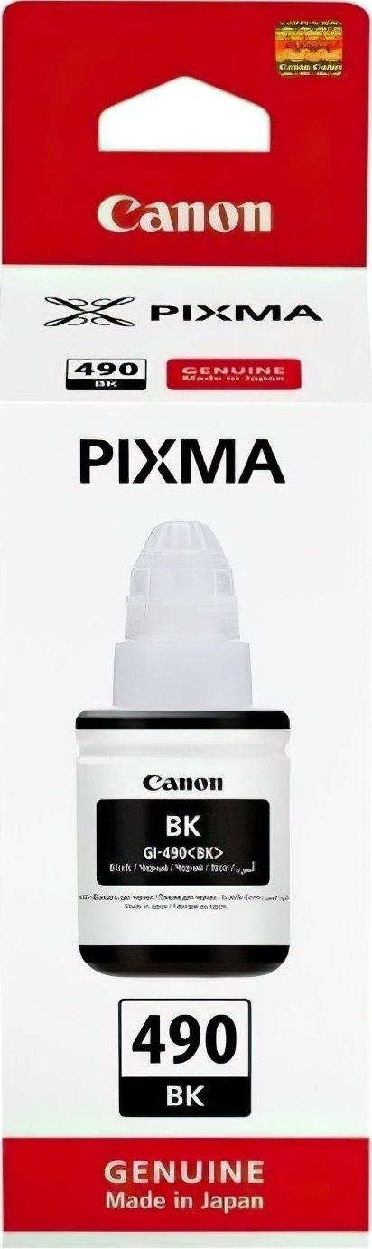 Оригінальне чорнило Canon GI-490 Pixma G1400/G2400/G3400/ G4400 (Black) 135ml (0663C001) | Купити в інтернет магазині