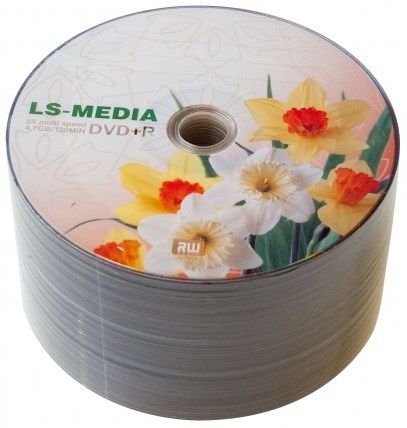 DVD+R LS-Media 4,7Gb (bulk 50) 16x нарцис | Купити в інтернет магазині