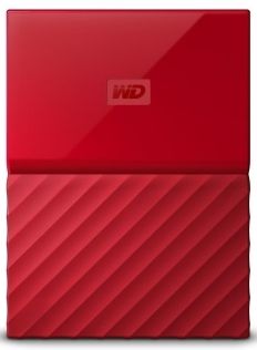 Внешний жесткий диск Western Digital My Passport 2Tb USB3.0 Red
