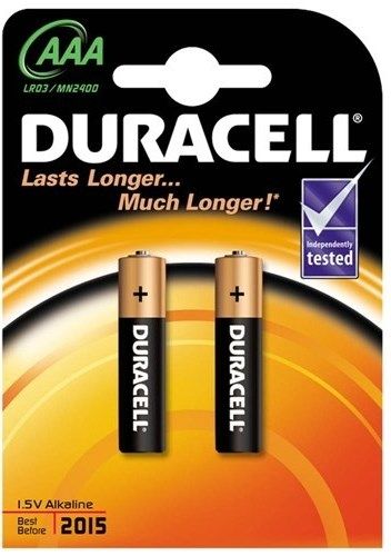 Батарейка Duracell LR03 MN2400 (2шт/уп) ААА | Купити в інтернет магазині