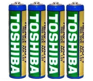 Батарейка Toshiba Heavy Duty R03 (40шт/уп) ААА | Купити в інтернет магазині