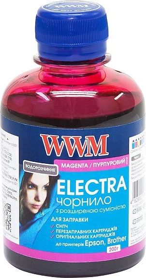 Чорнило WWM EU/M Epson Electra (Magenta) 200ml | Купити в інтернет магазині