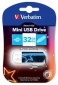Фото Flash-память Verbatim Neon Edition 32Gb USB 2.0 Blue купить в MAK.trade