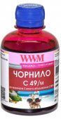 Фото Чернила WWM C49/M Canon G1400/G2400/G3400 (Magenta) 200ml купить в MAK.trade