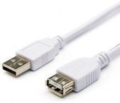Фото Удлинитель USB-USB2.0 Perfeo - 0.8 метра White купить в MAK.trade