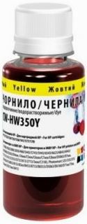 Чернила ColorWay HP 450/1510/2050/F2180/F2280 134/135 (Yellow) 100ml HW350Y
