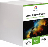 Фото Galaxy 10x15 (1000л) 180г/м2 Ultra Глянец фотобумага купить в MAK.trade