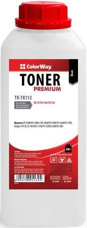 Тонер ColorWay (TK-TK160) 290g для Kyocera TK-18/TK-100/TK-160/TK-170 | Купити в інтернет магазині