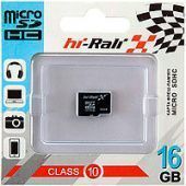 Фото Карта памяти Hi-Rali microSDHC 16GB Class 10 no adapter купить в MAK.trade