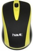 Фото Мышь Havit HV-MS 675 USB Yellow купить в MAK.trade