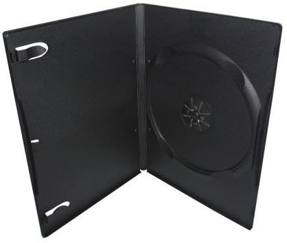 DVD box black 7mm глянець (100шт/ящ)