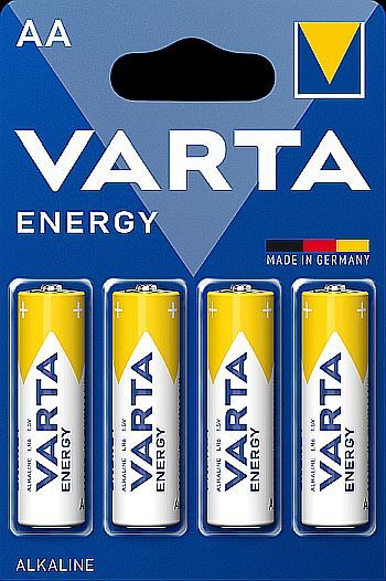 Батарейка VARTA ENERGY Alkaline LR06 (20шт/уп) АА | Купити в інтернет магазині