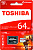 Карта пам'яті Toshiba microSDHC 64GB Class 10 UHS-I U3 + adapter | Купити в інтернет магазині