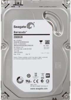 Жесткий диск 2Тb Seagate Barrakuda  SATAIII, 7200 rpm 64Mb ST2000DM006