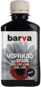 Чорнило Barva Epson L100/L200/L210/L350/L355 (Black) 180ml (L100-399)