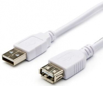 Удлинитель USB-USB2.0 Perfeo - 1.8 метра White