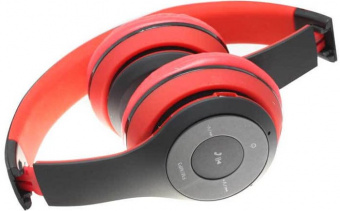 Навушники Bluetooth HAVIT HV-H2575BT black/red з мікрофоном