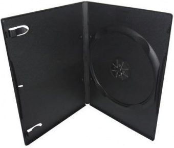 DVD box black 9mm глянець (10шт/уп)