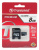 TRANSCEND microSDHC 8GB card Class 10 + SD adapter