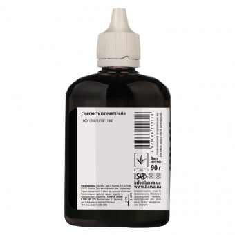 Чорнило Barva Epson L800/L810/L850/L1800 (Black) 90ml (L800-408)