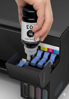 Комплект чернил GALAXY 103 для Epson L-series (B/C/M/Y) 4x140ml