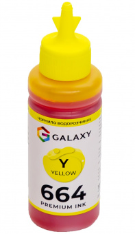 Чорнила GALAXY 664 для Epson (Yellow) 100ml