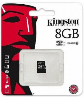 Карта пам'яті Kingston microSDHC 8GB UHS-I Class 1 no adapter